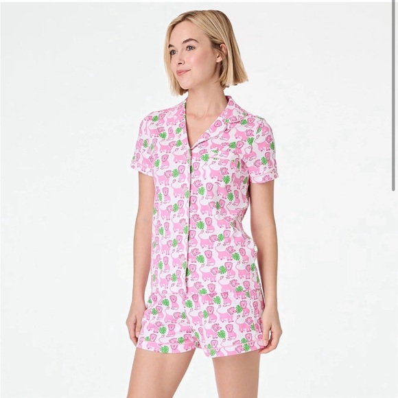 Roller Rabbit Leo The Lion Polo Pajamas - Picture 2 of 6